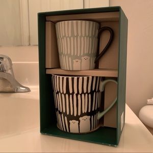 Starbucks Christmas polar bear duo mug set